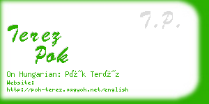 terez pok business card